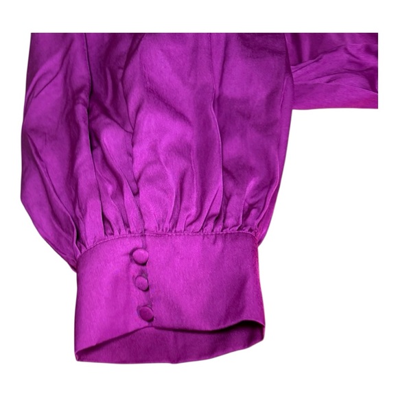 City chic Red and Purple Wrap Dress size xxl/24 - Picture 7 of 12